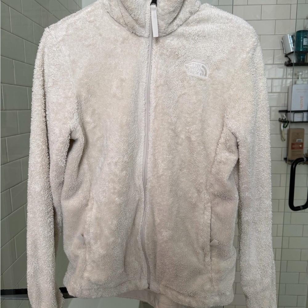 The North Face Women's Off-White Fleece Jacket